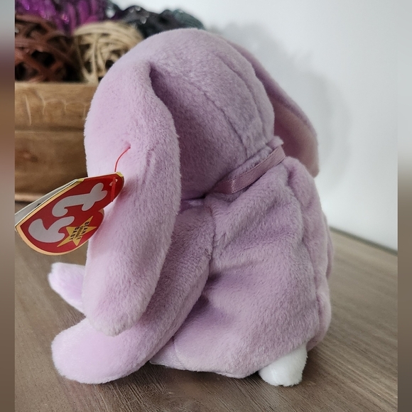 ๐ฐ Ty Beanie Baby Floppity the Bunny Rabbit 1996 โ Vintage, Excellent Cond - Picture 5 of 14